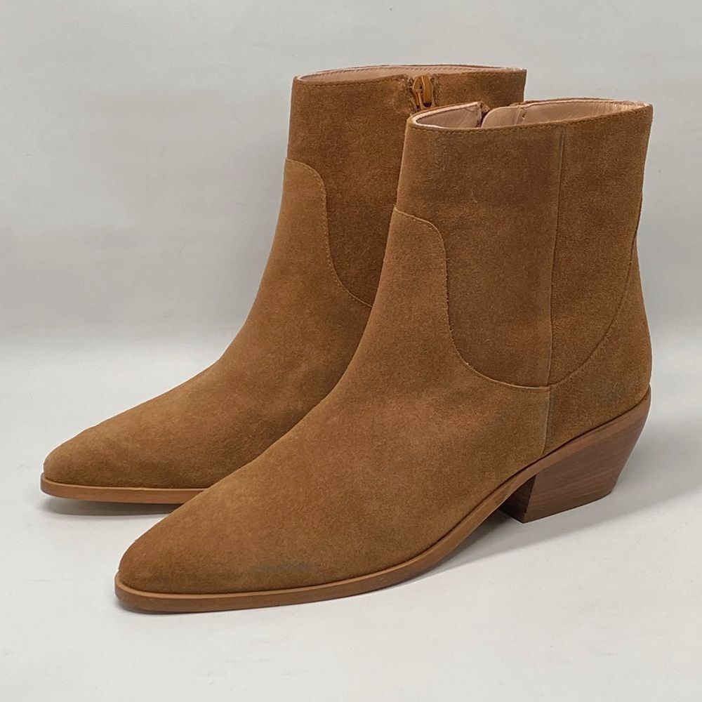 Bruno Magli Fabiana Suede Ankle Boots Size 37